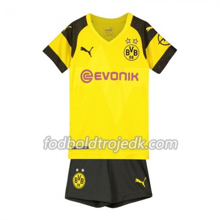 Borussia Dortmund Børn Hjemme 2018/19 - Fodboldtrøjer(S/S) Borussia Dortmund Børn Hjemme 2018/19 - Fodboldtrøjer(S/S)